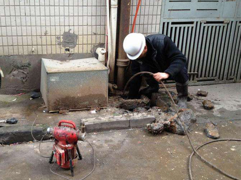 滨江疏通下水道-洗菜池疏通